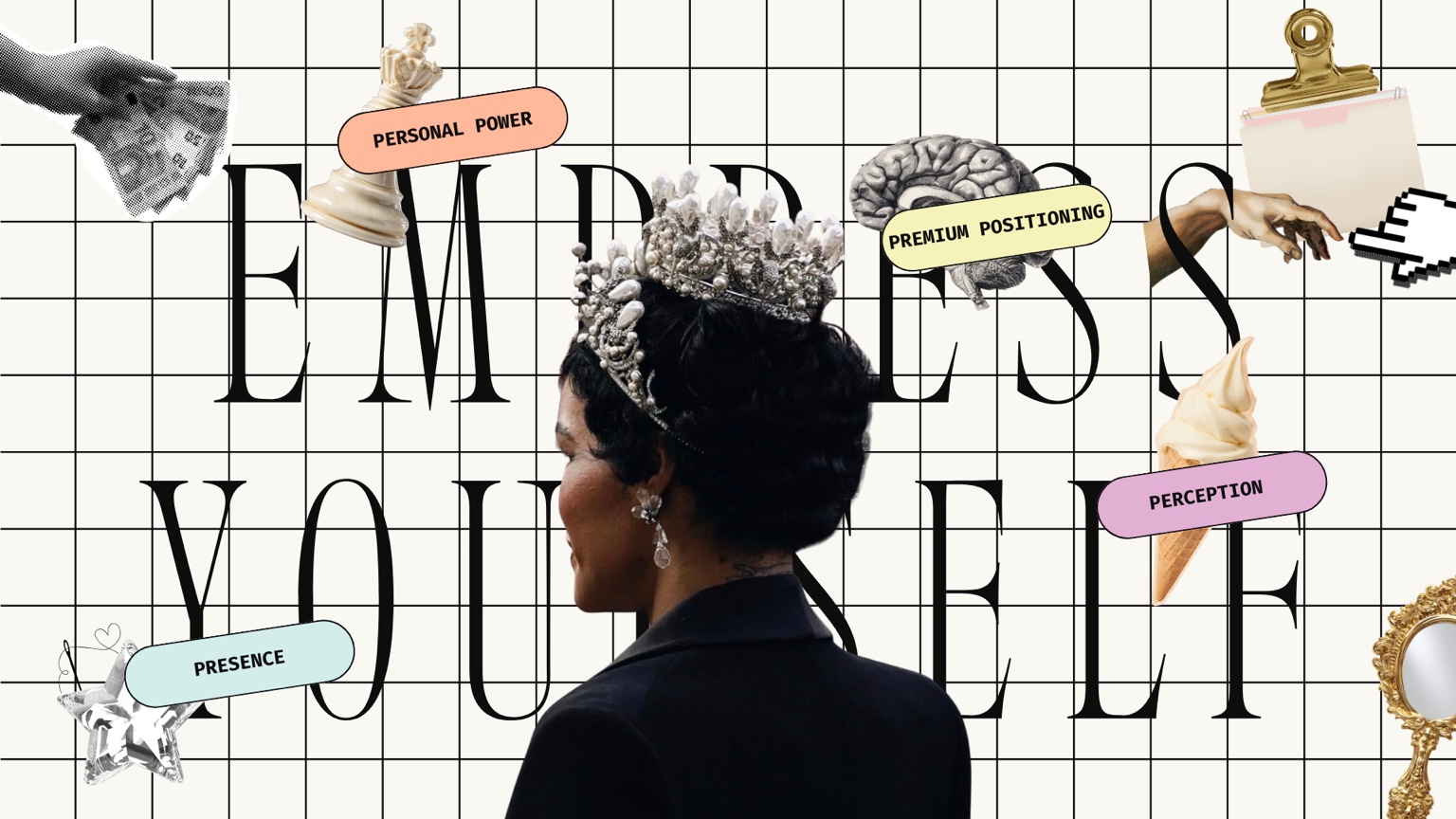 EMPRESS YOURSELF campaign hero collage